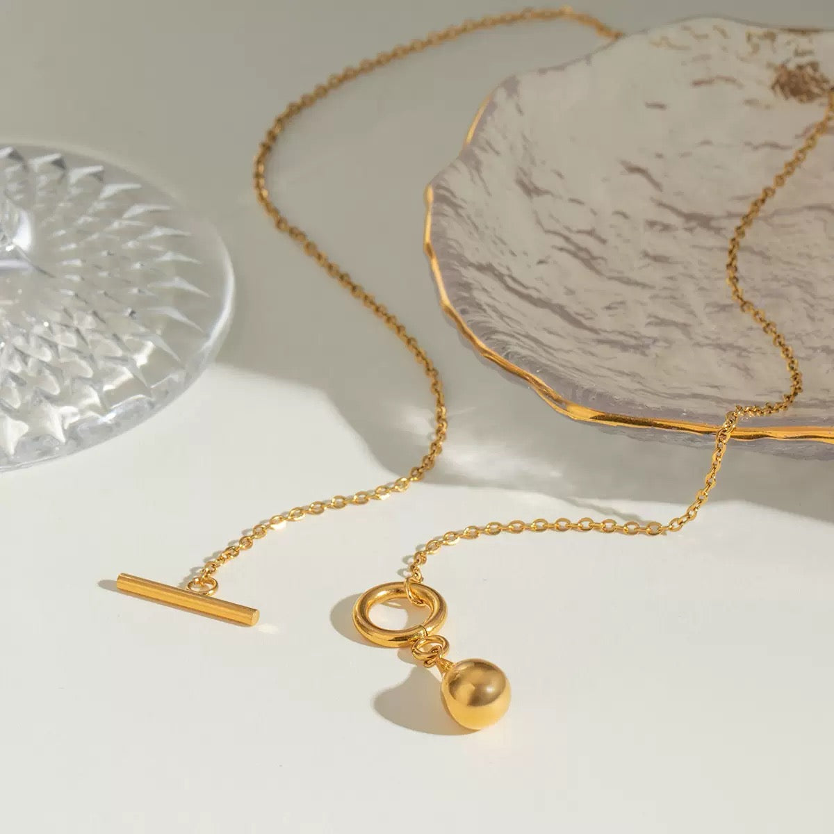 Teardrop Pendant Necklace