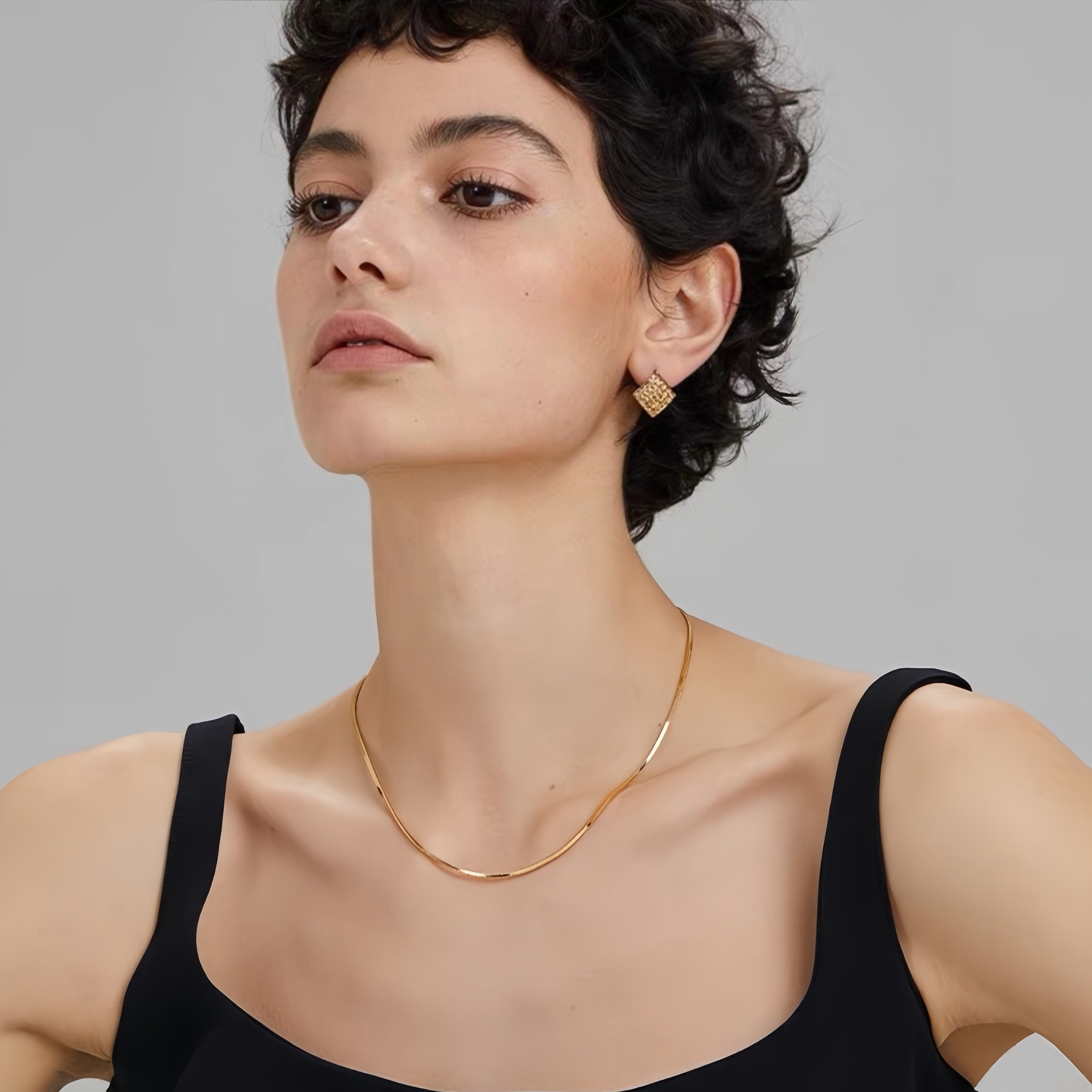 Chandler 14k Gold Snake Chain