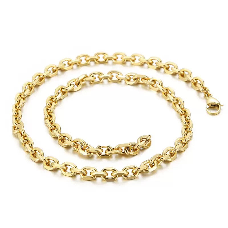 Asher Statement Necklace-14K Gold