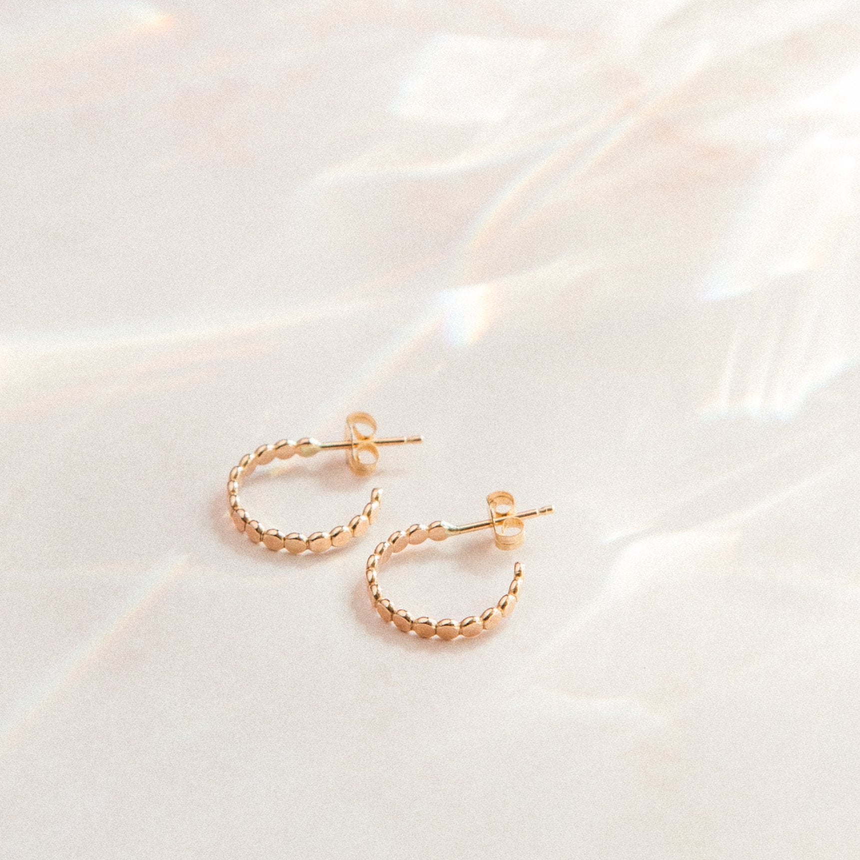 Dot Hoop Earrings