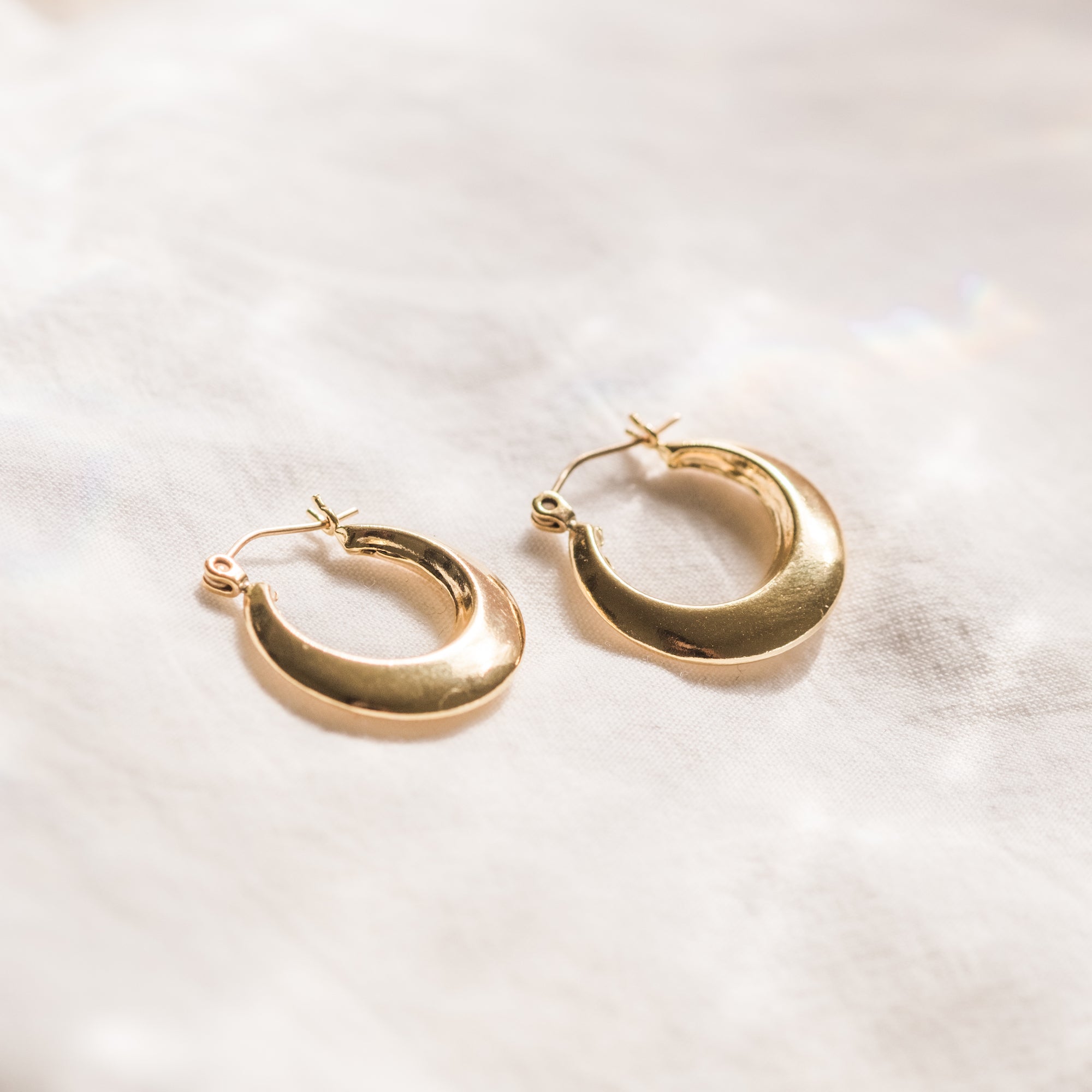 Modern Hoop Earrings