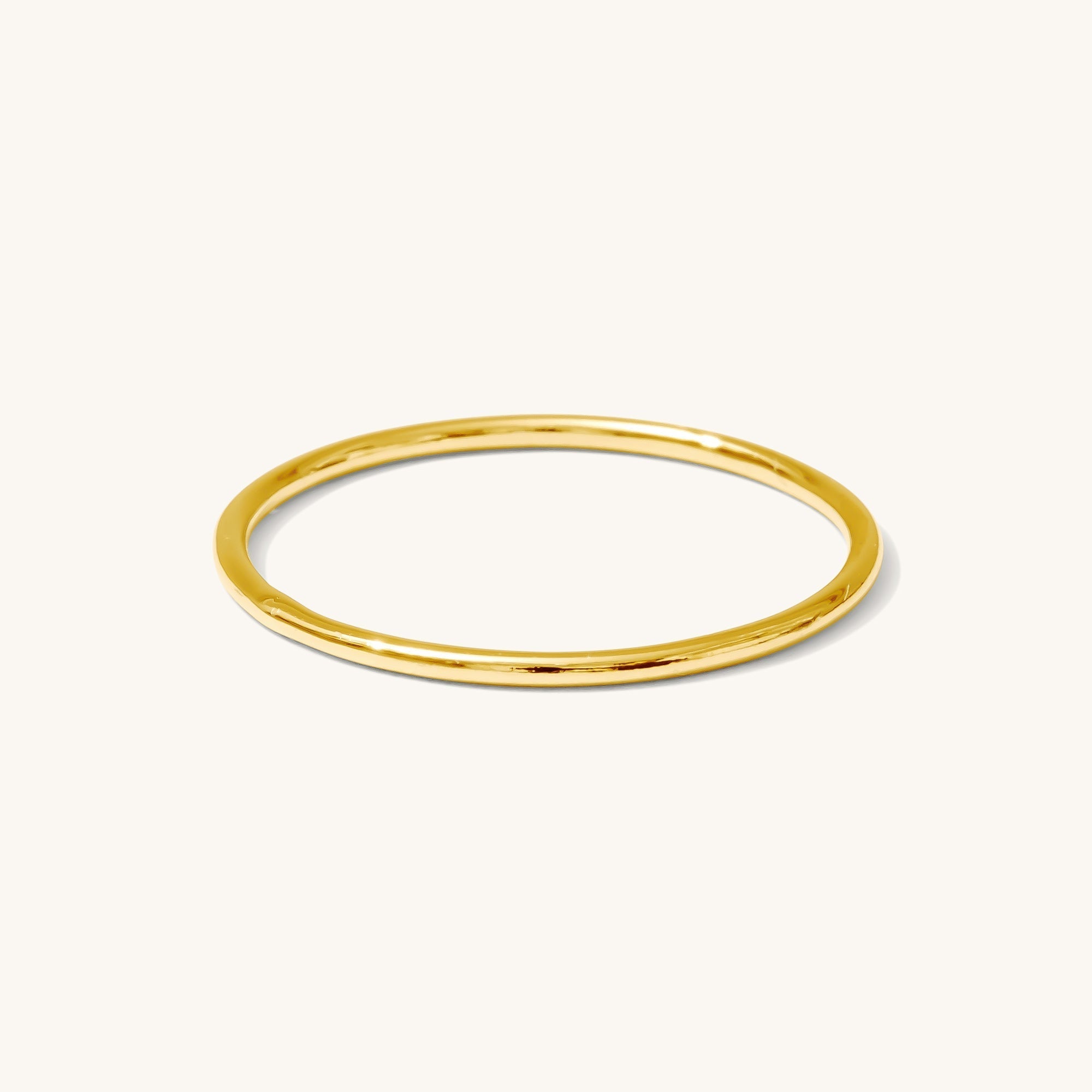 Simple Stacking Ring - 14k Solid Gold