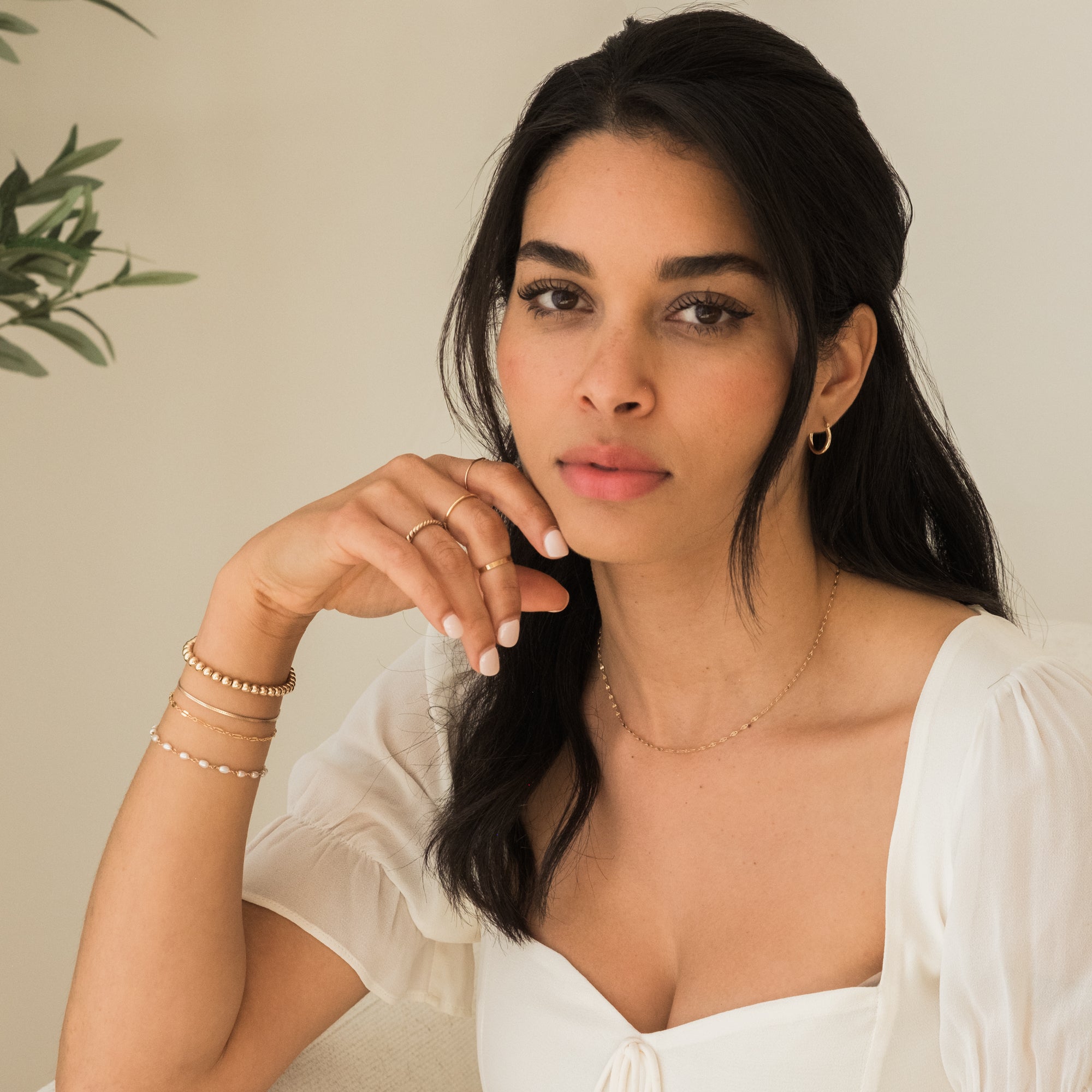 Everyday Hoop Earrings - 14k Solid Gold