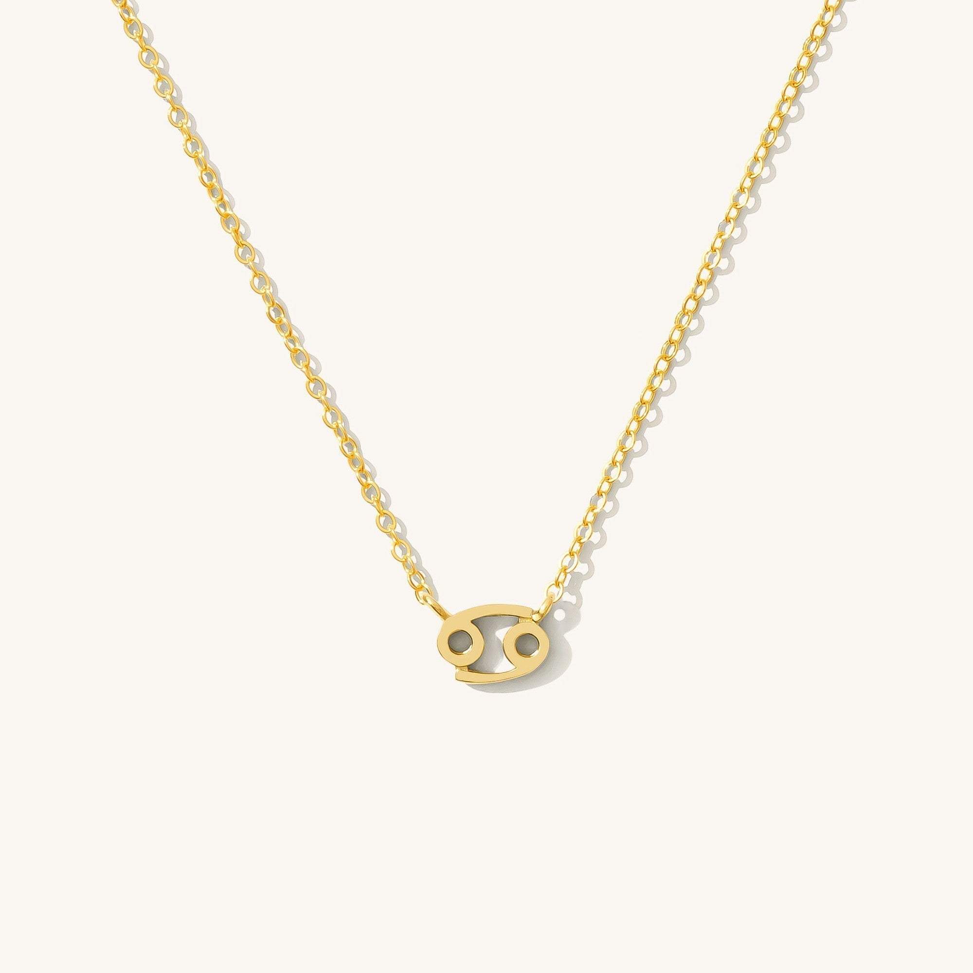 14K Gold Tiny Zodiac Necklace