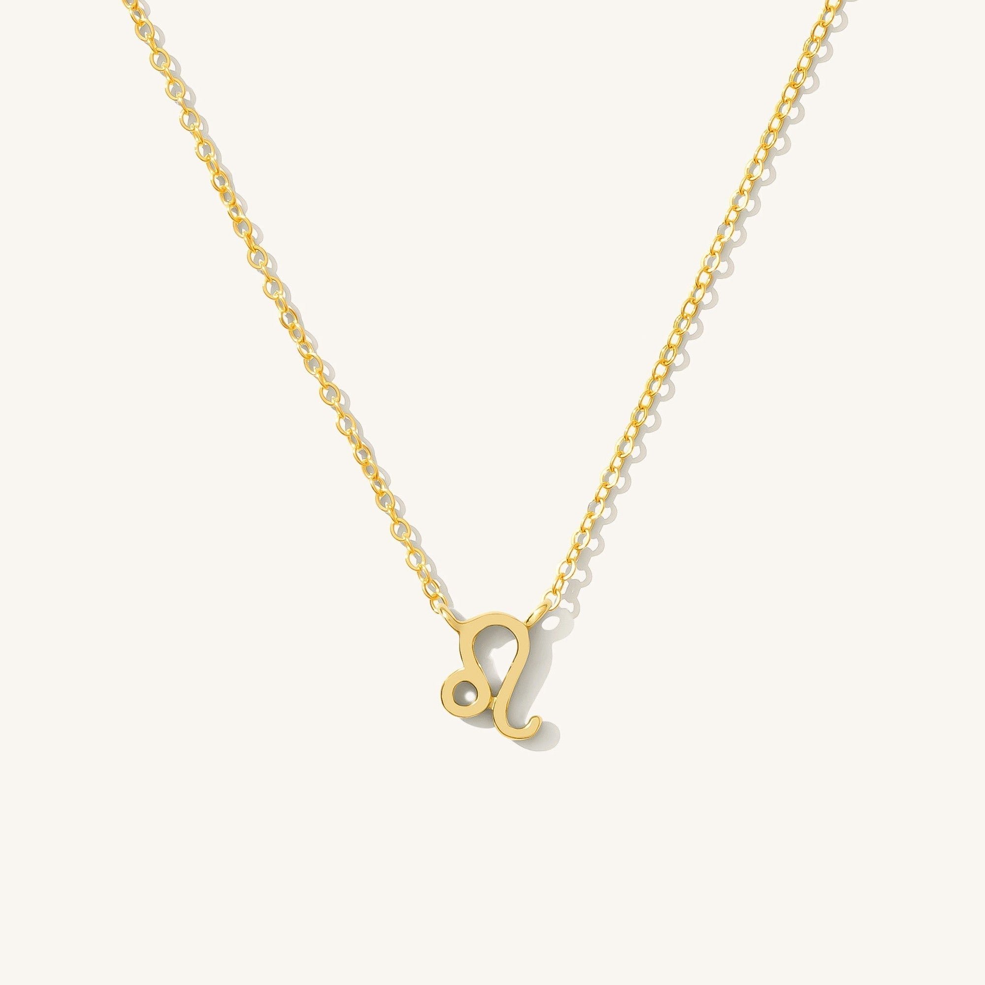 14K Gold Tiny Zodiac Necklace