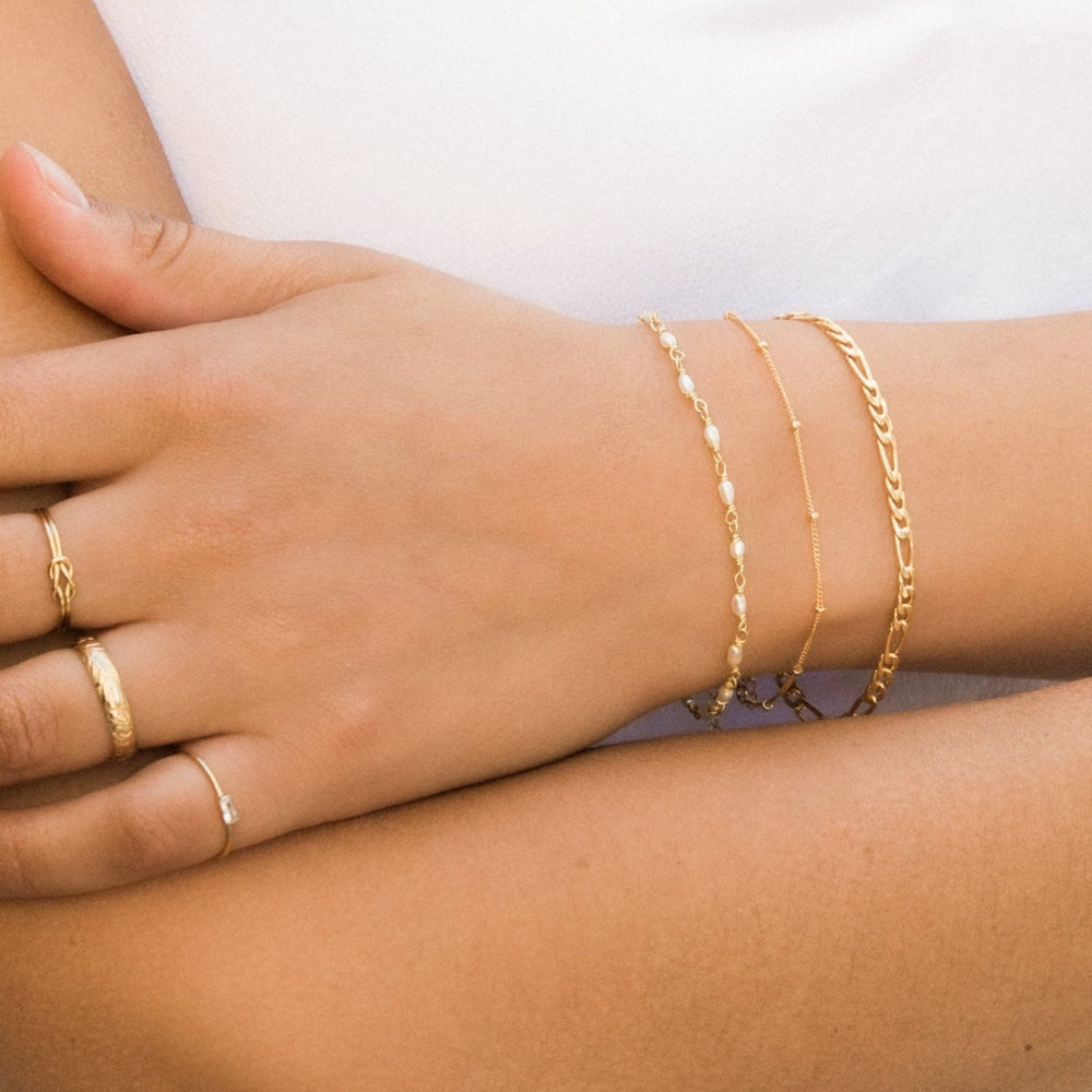 Dainty Satellite Chain Bracelet