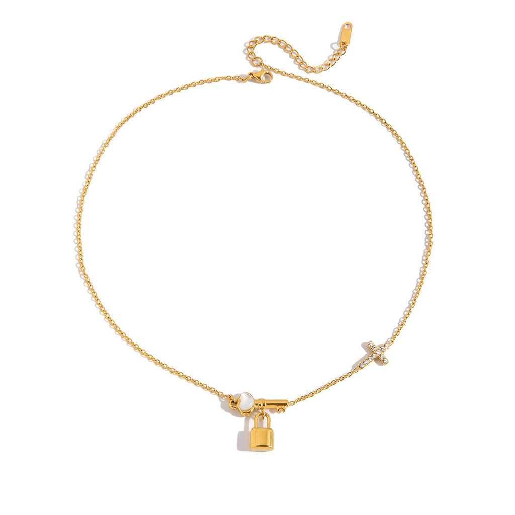 14K Gold Keeper Of My Heart Necklace