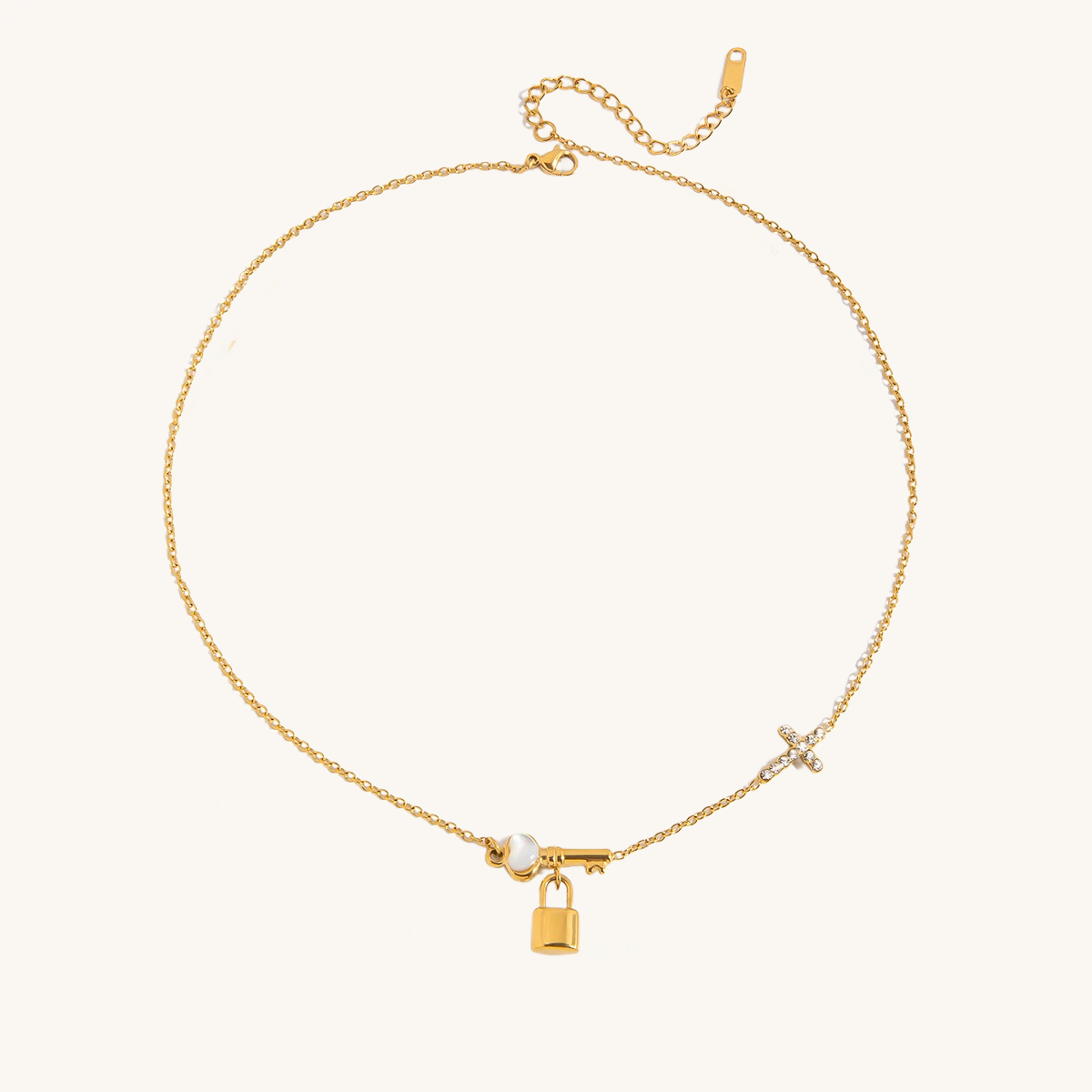 14K Gold Keeper Of My Heart Necklace