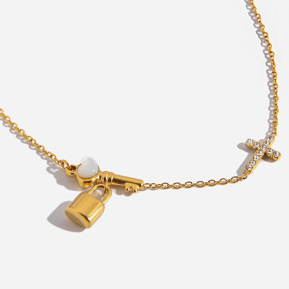14K Gold Keeper Of My Heart Necklace