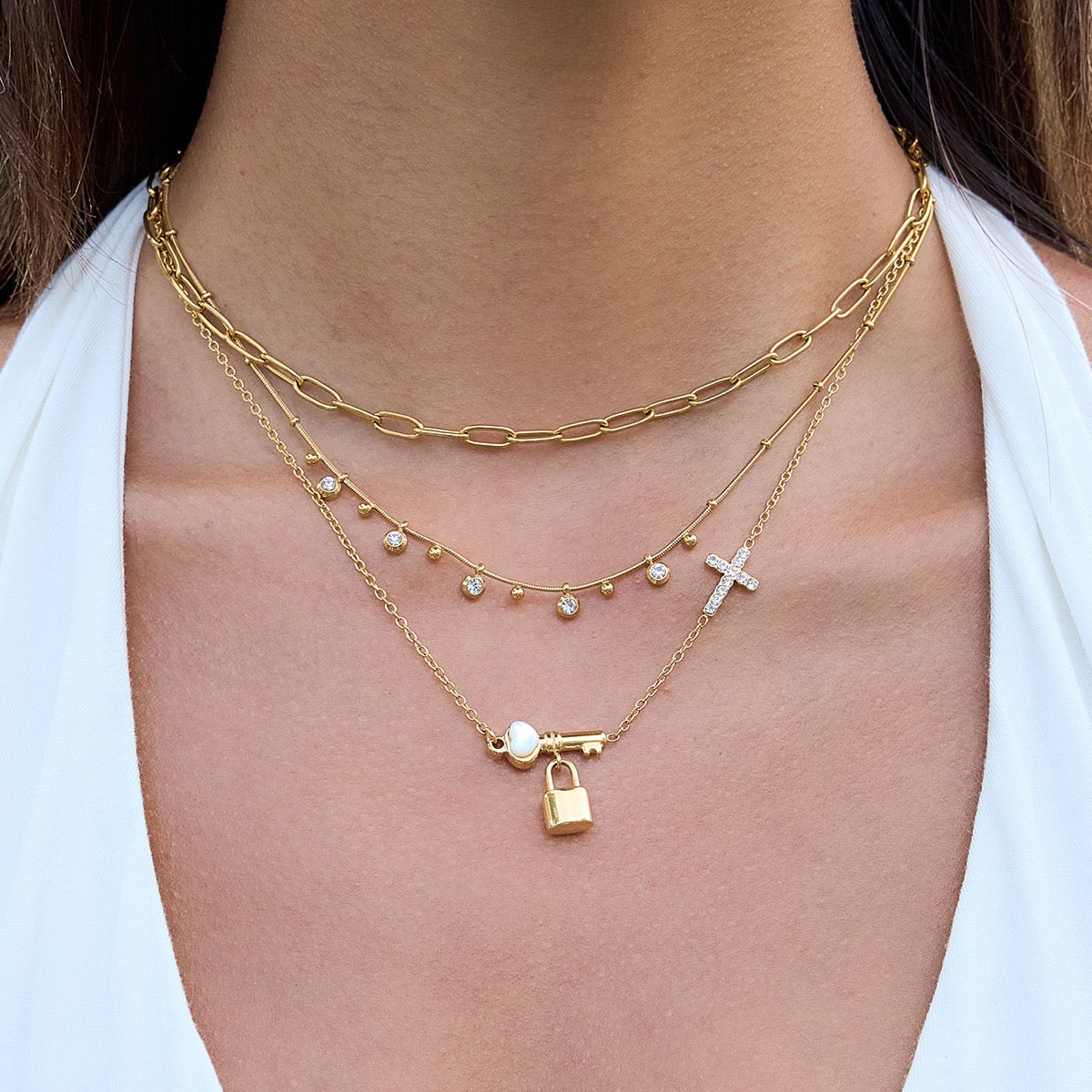 14K Gold Keeper Of My Heart Necklace