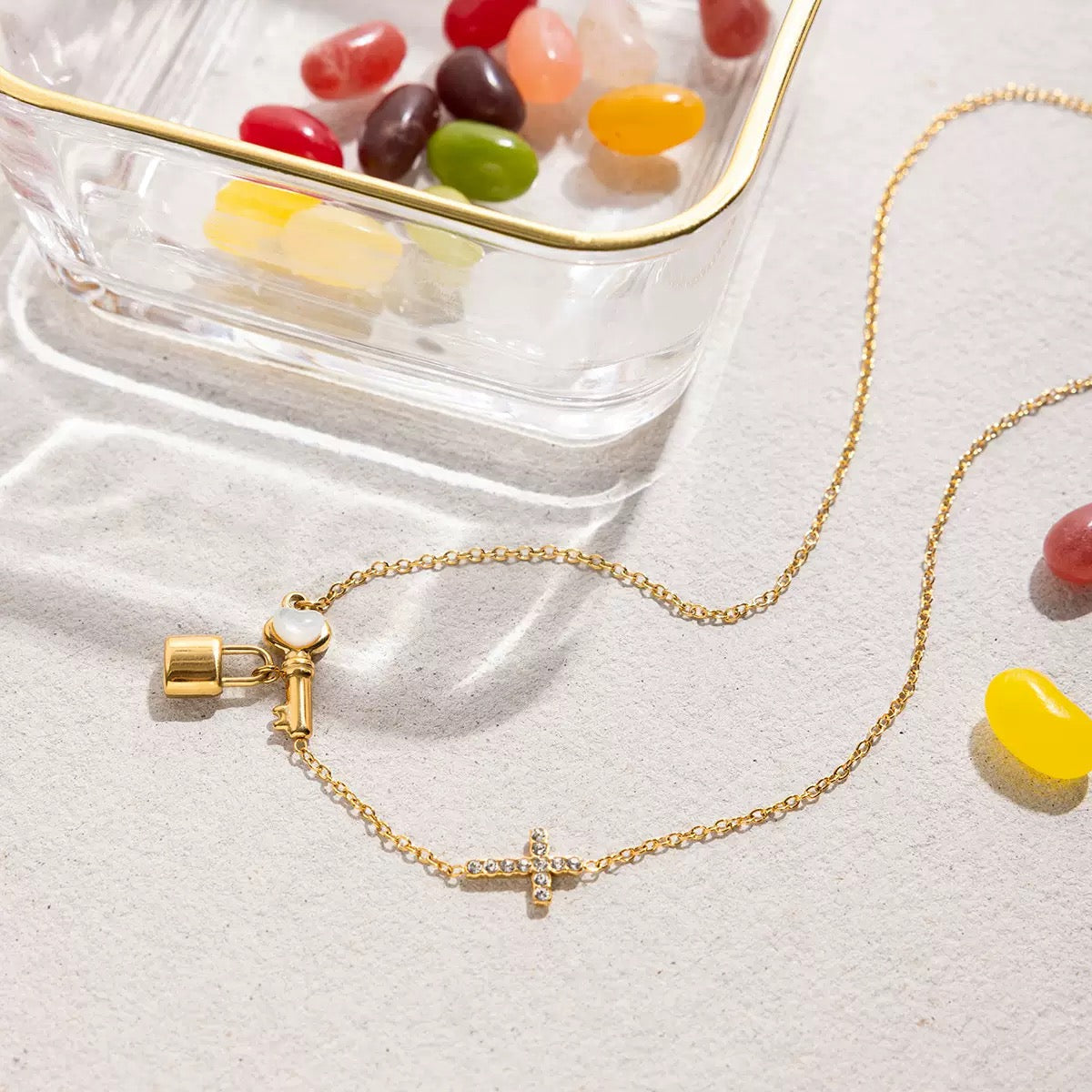 14K Gold Keeper Of My Heart Necklace