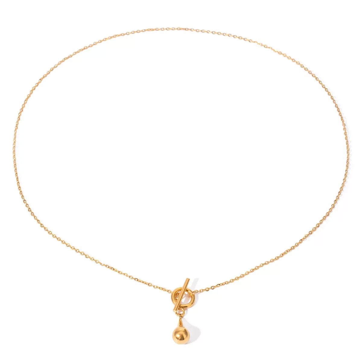 Teardrop Pendant Necklace