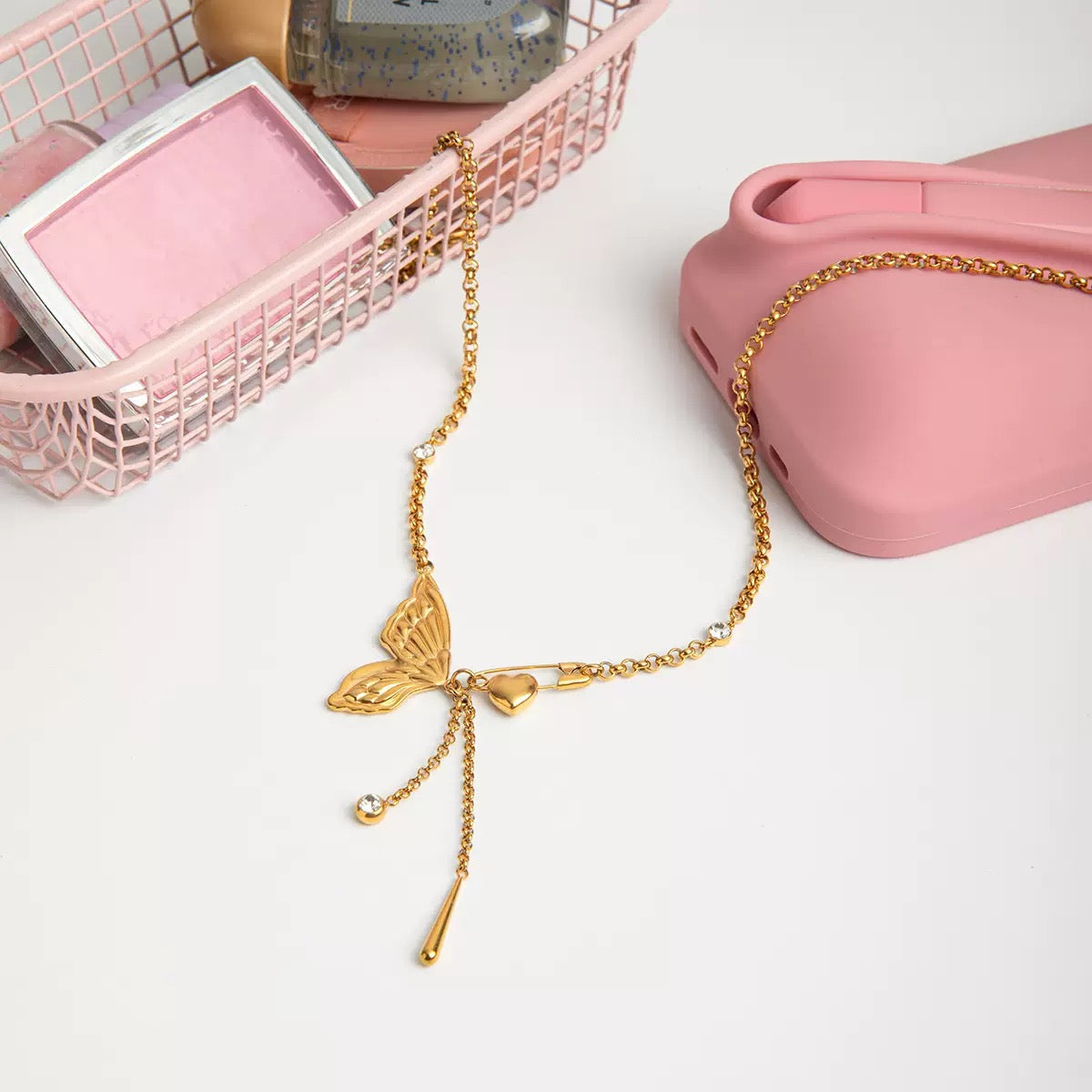 Sweet Romance Multi-Charm Necklace