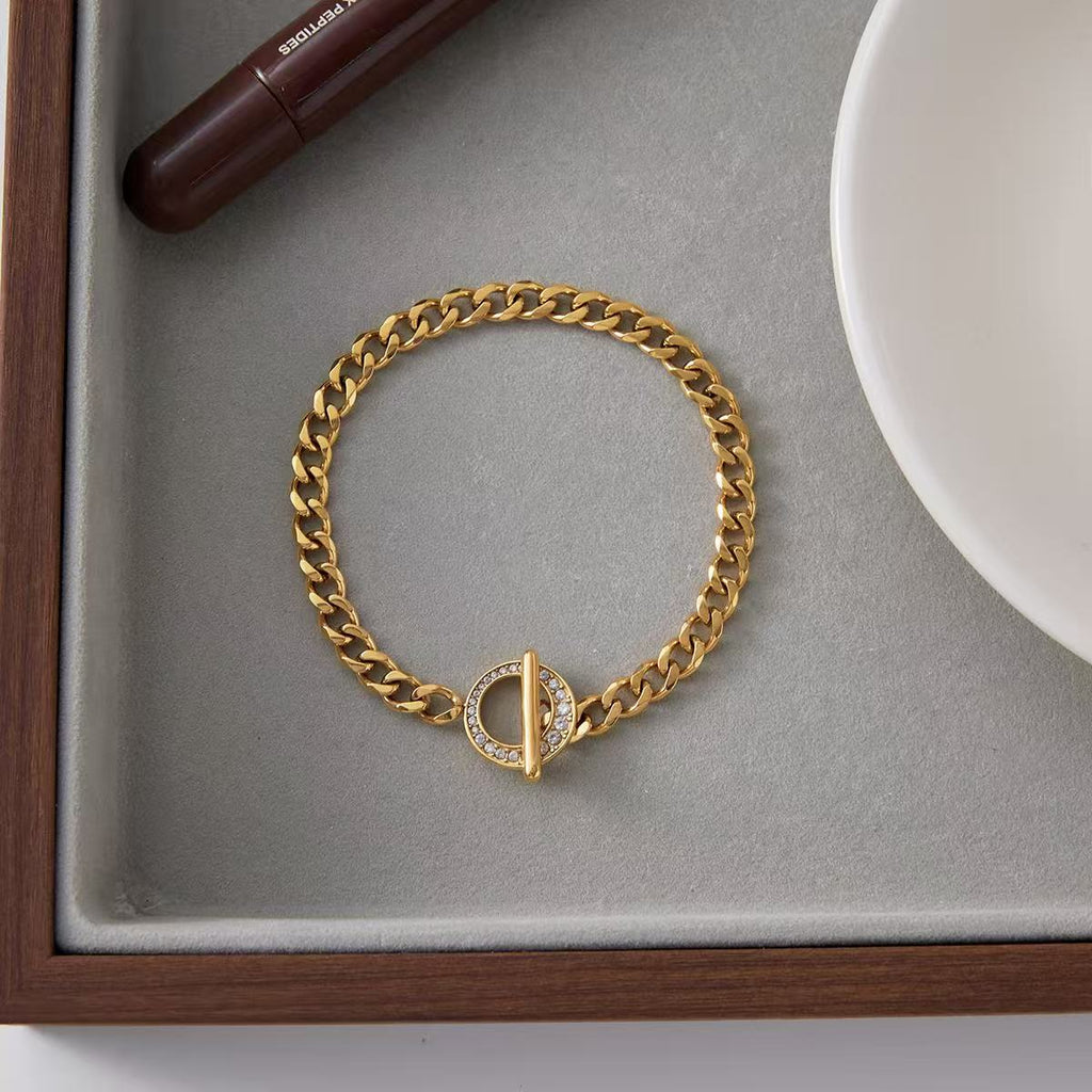 14K Gold Classic Cuban Link Bracelet