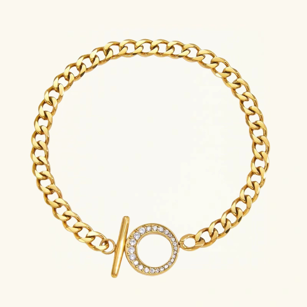 14K Gold Classic Cuban Link Bracelet