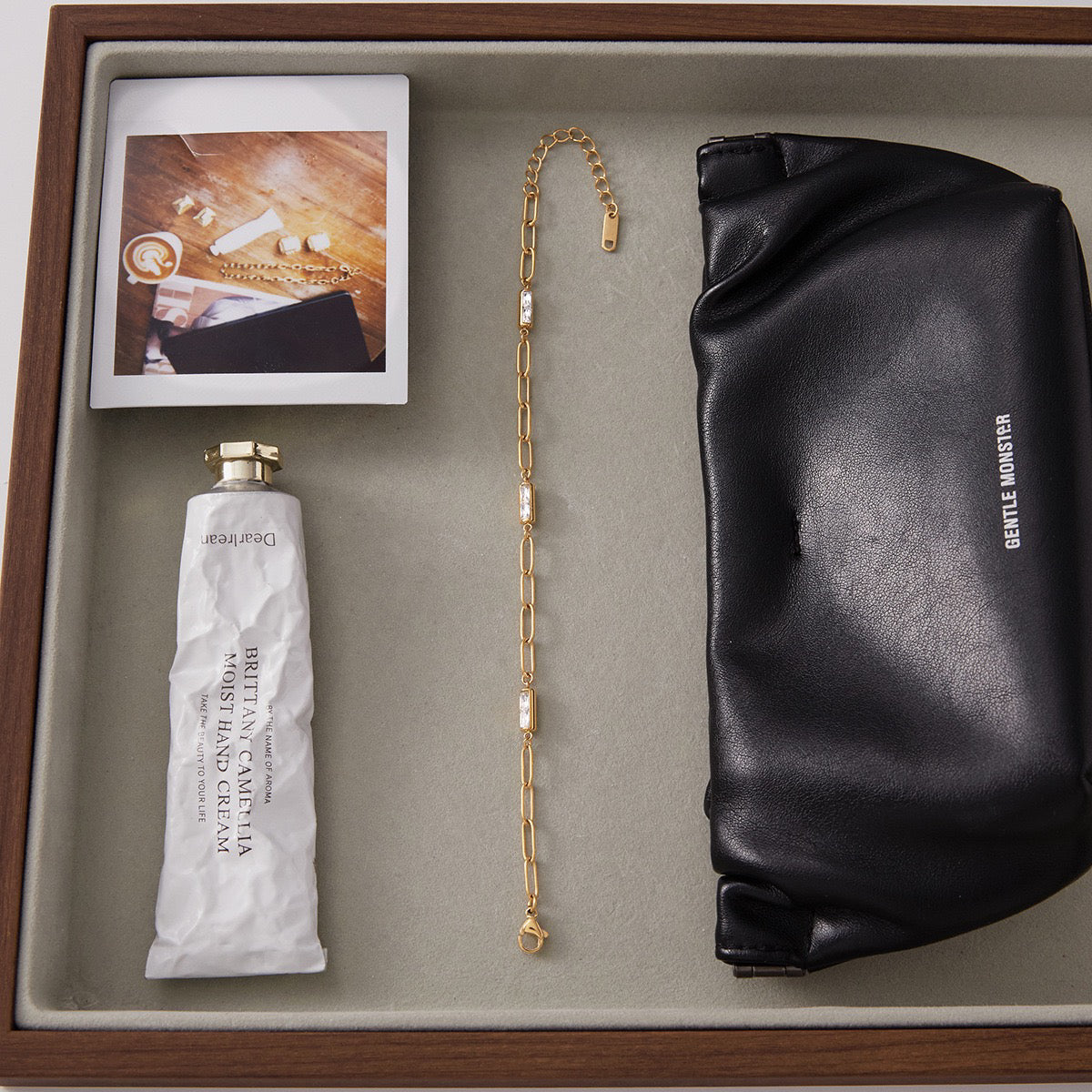 14K Gold CZ Paperclip Bracelet – Elegant &Edgy#2