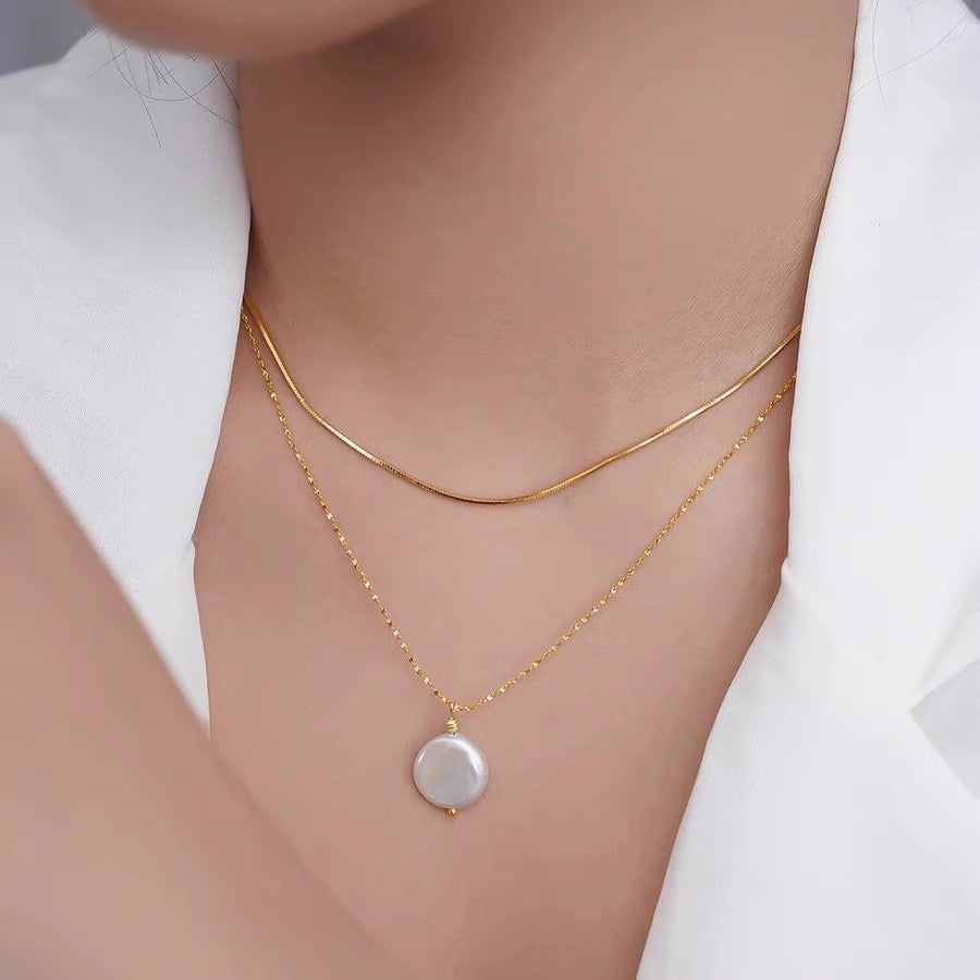 14K Gold Snake Chain（Square） – 1.2mm