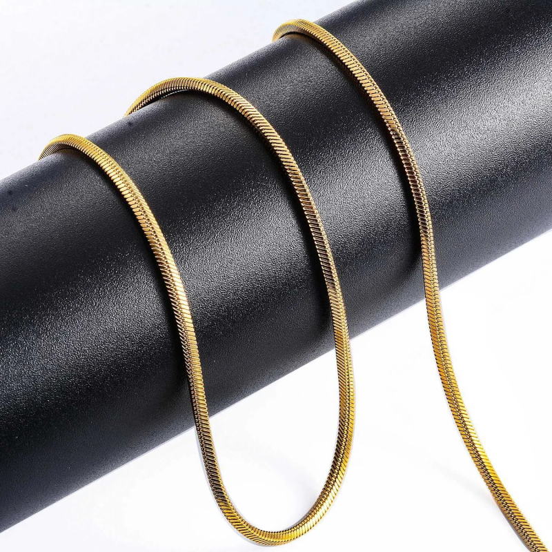 Chandler 14k Gold Snake Chain