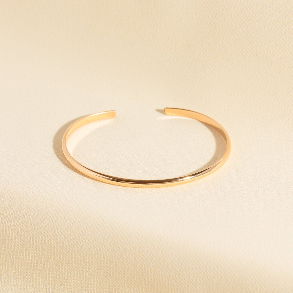 14K Gold Classic Cuff Bracelet
