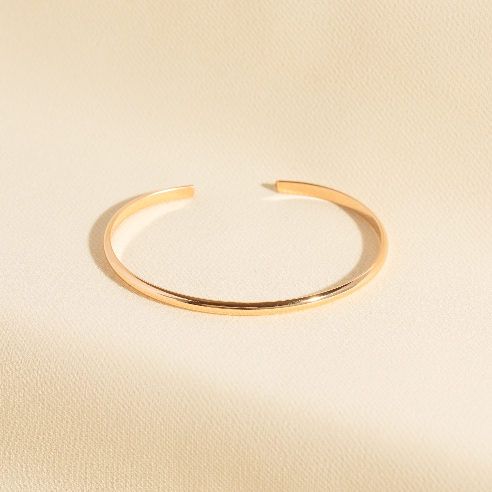 14K Gold Classic Cuff Bracelet