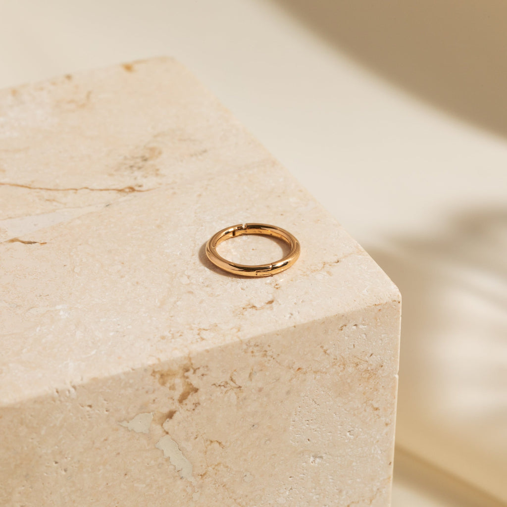 Clicker Hoop Earring