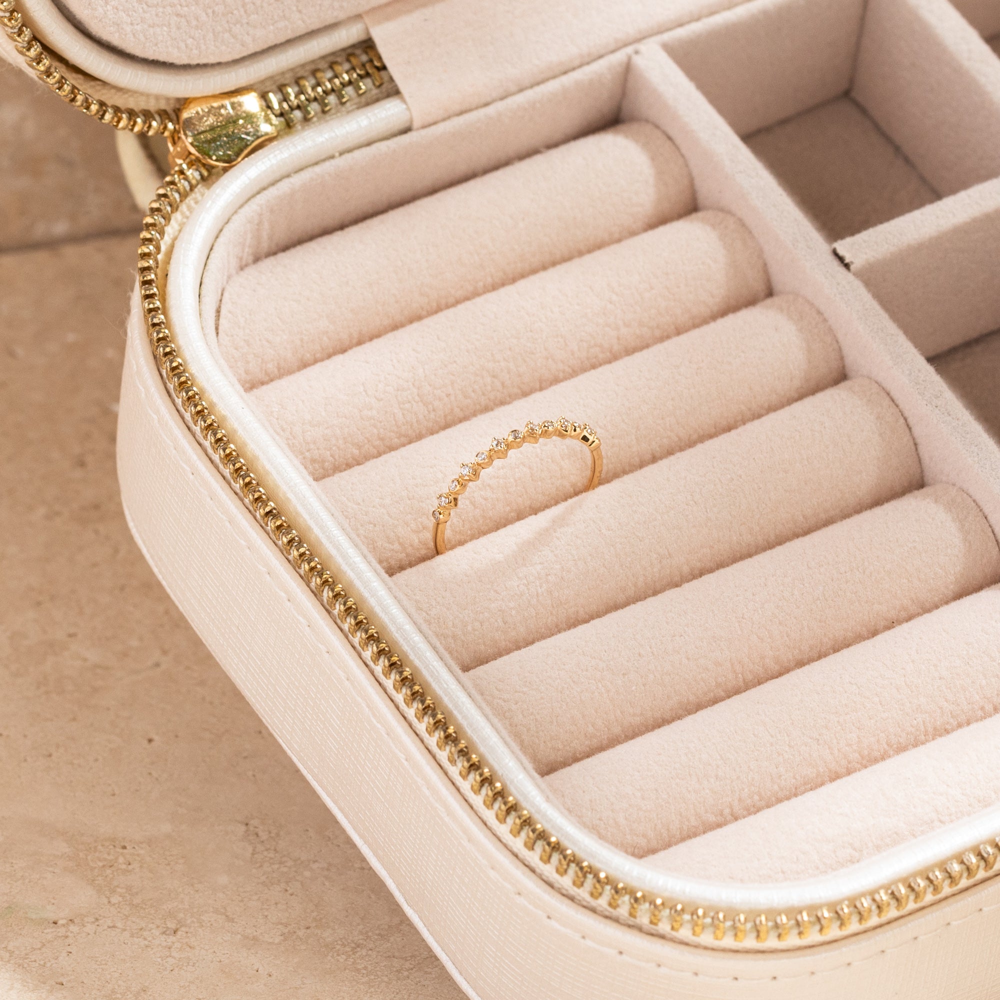 Alternating Diamond Ring