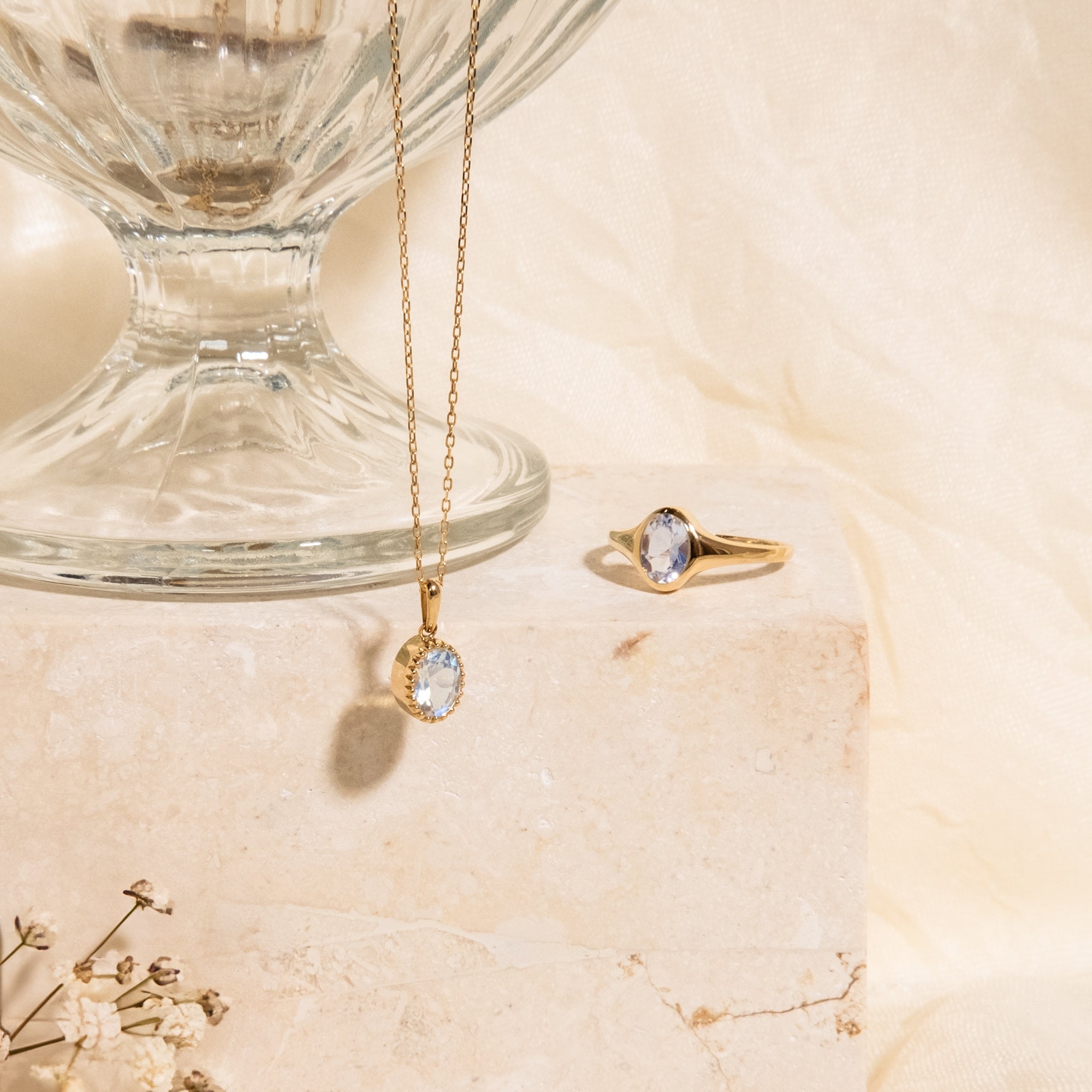 Moonstone Signet Ring