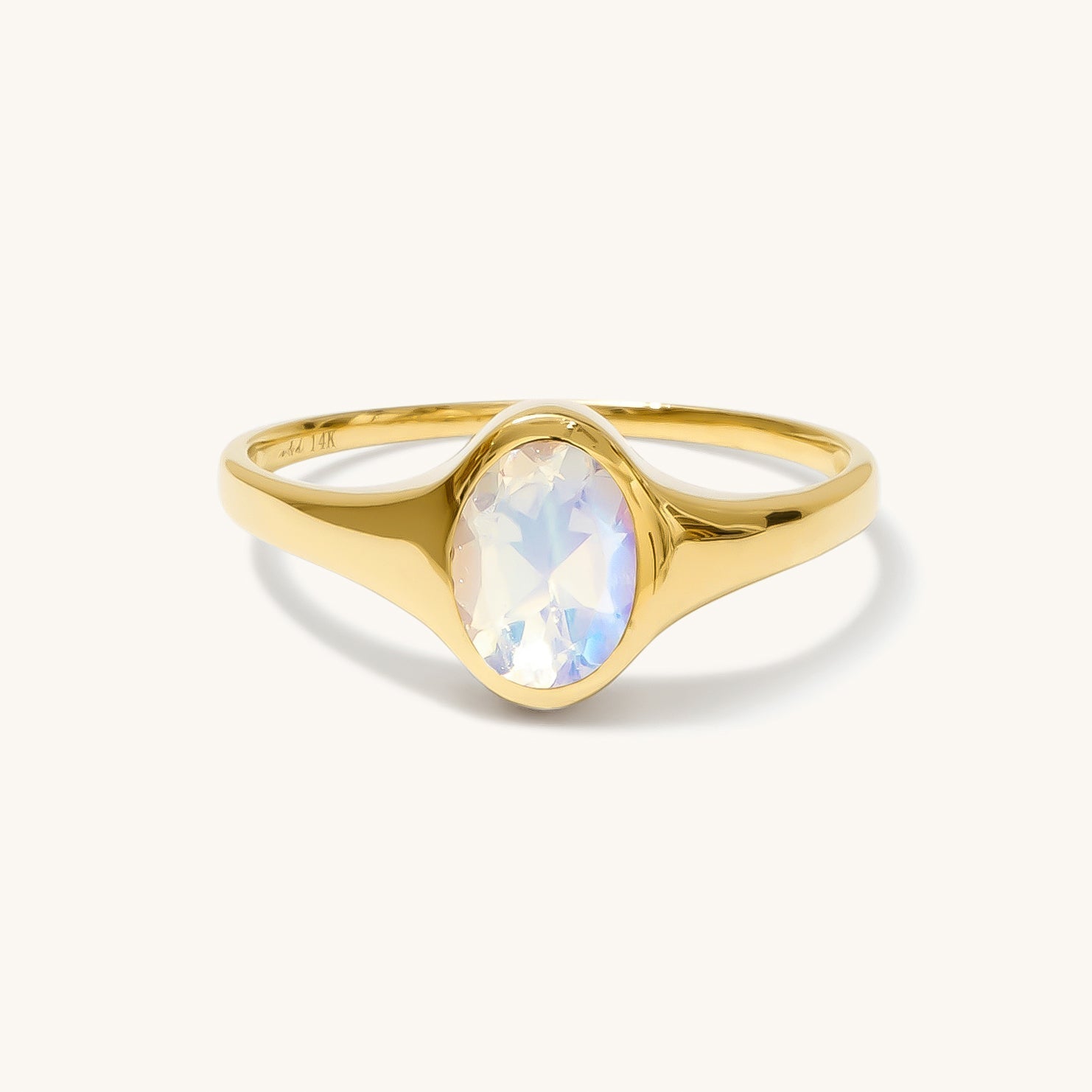 Moonstone Signet Ring