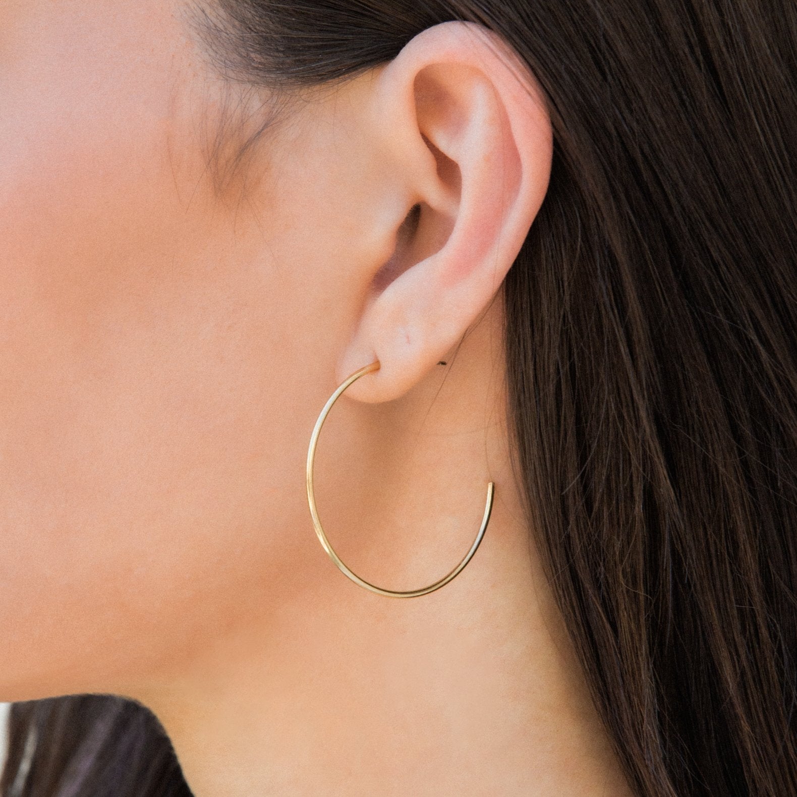 Open Hoop Earrings