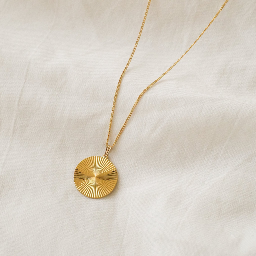 Sunburst Pendant Necklace