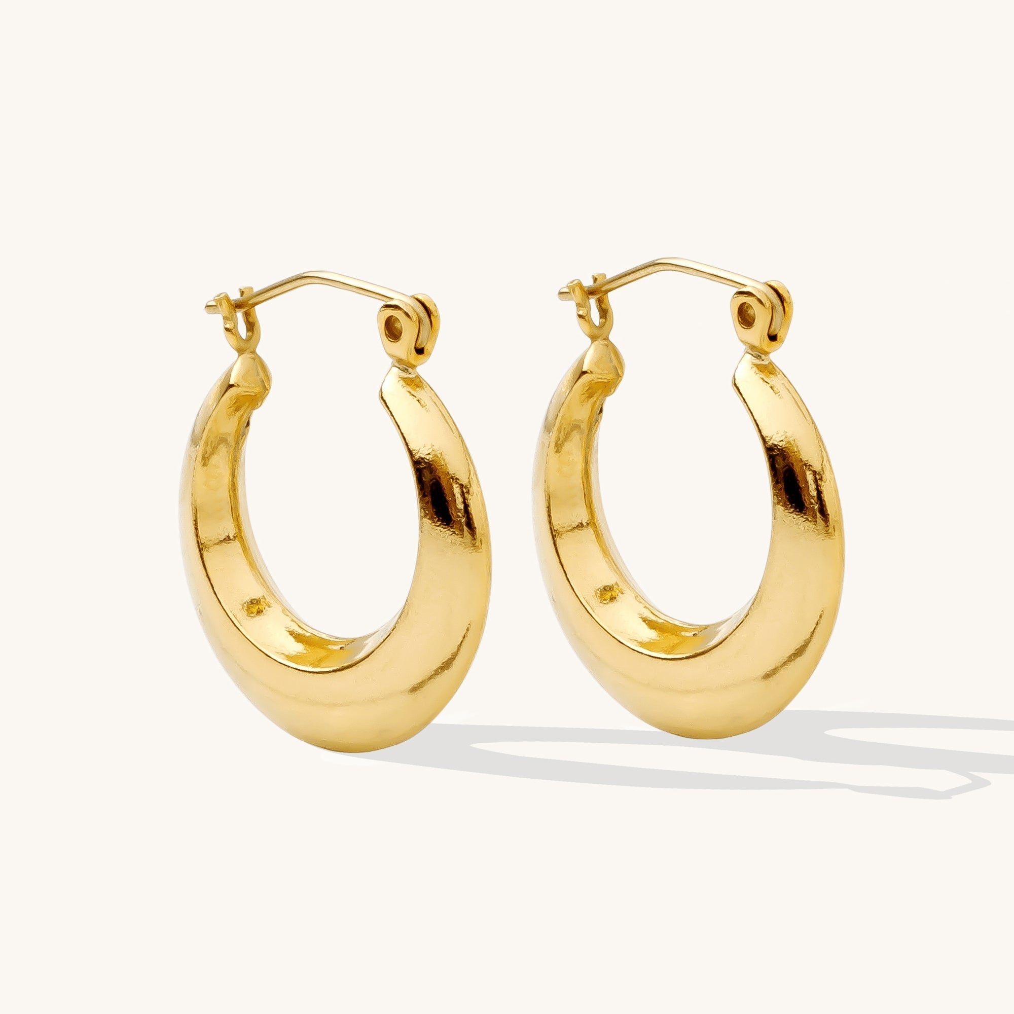 Modern Hoop Earrings