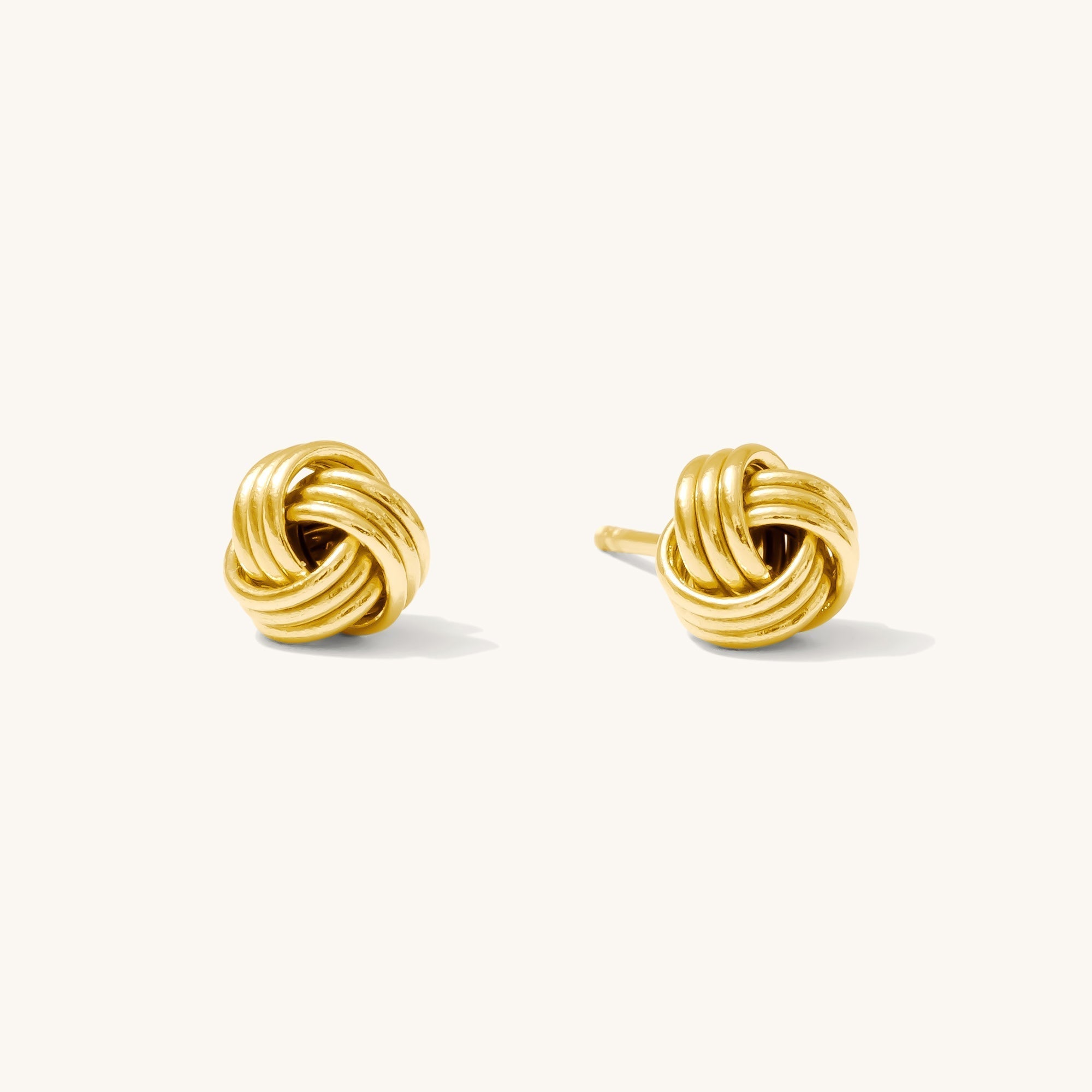 Infinity Knot Stud Earrings