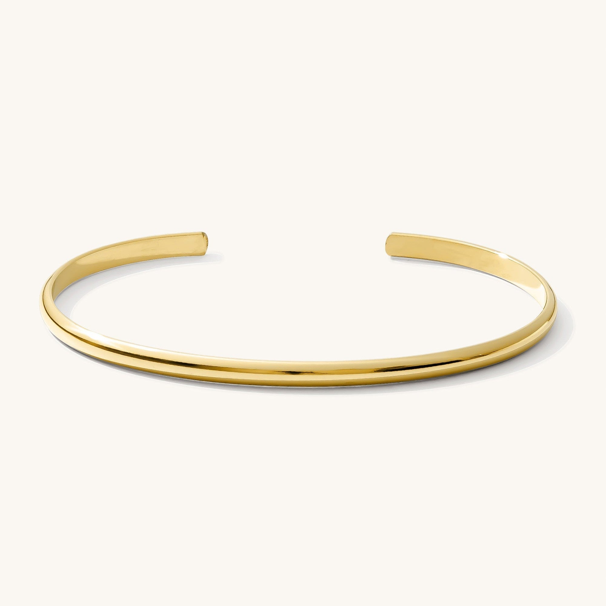 14K Gold Classic Cuff Bracelet