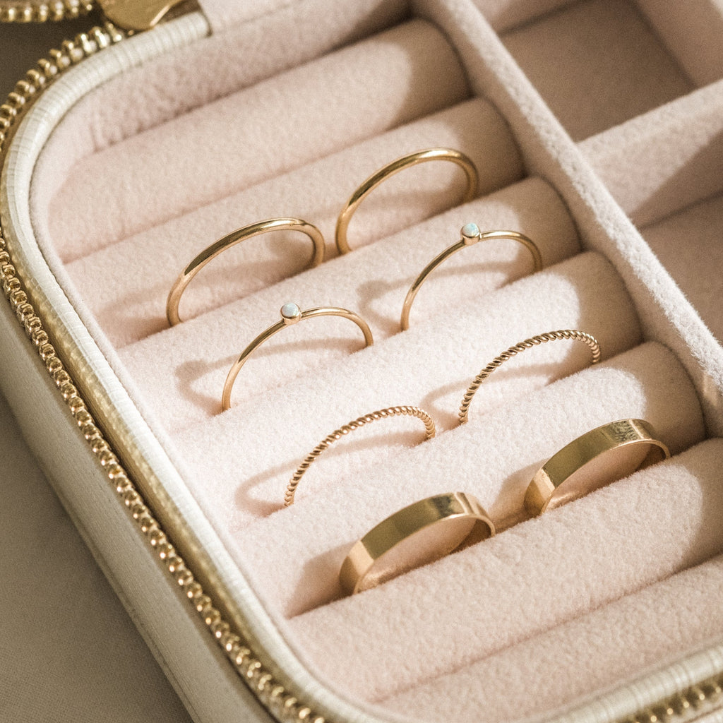 Thick Flat Band Ring