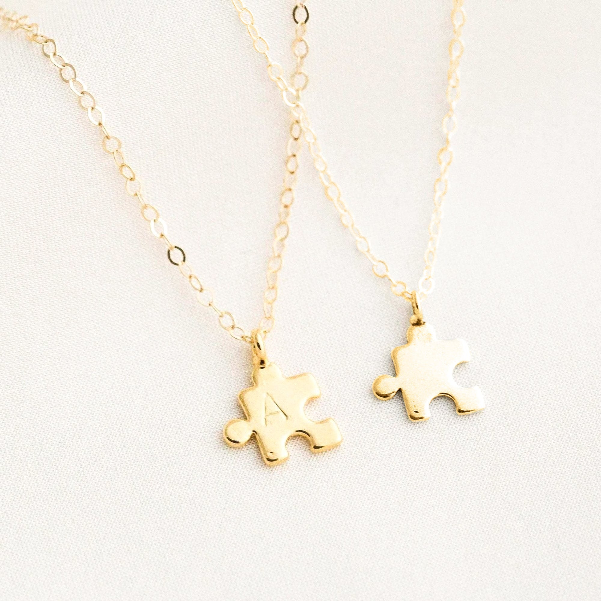Tiny Puzzle Necklace