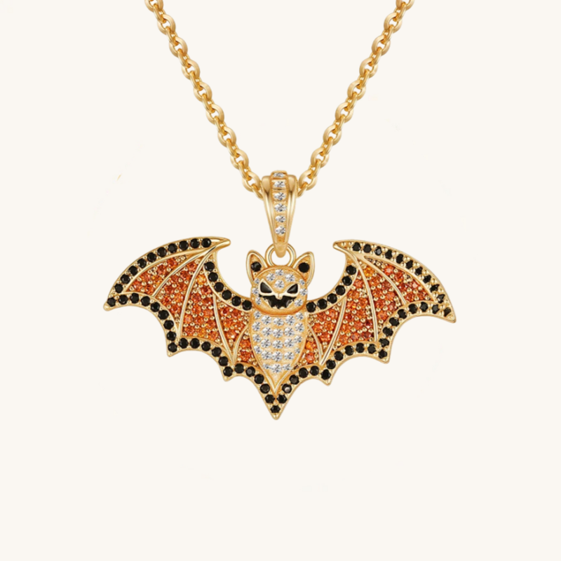 Bat Pendant Necklace – Halloween Special
