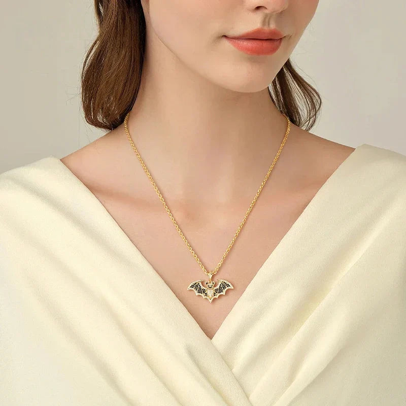 Bat Pendant Necklace – Halloween Special