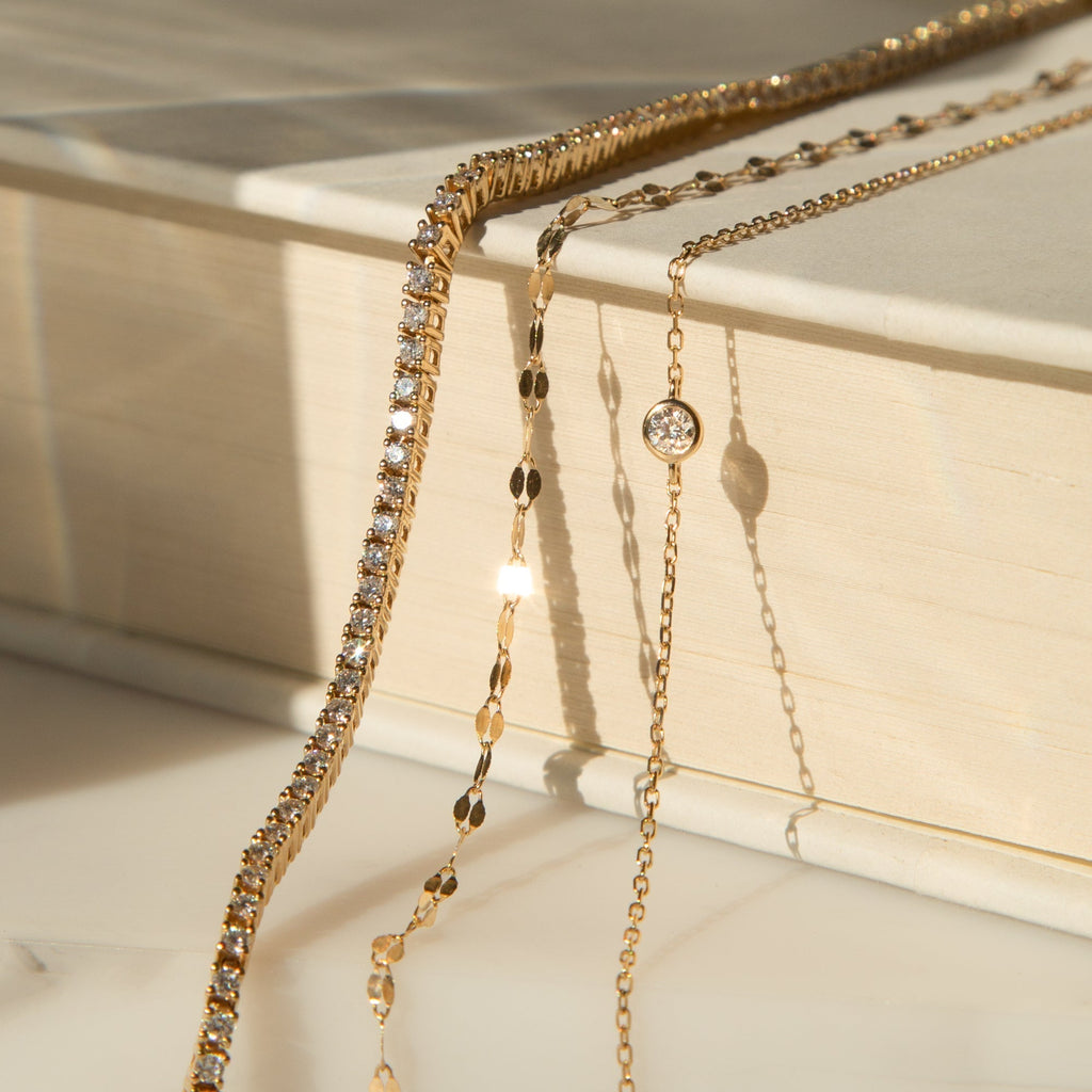 Twisted Lace Chain Bracelet