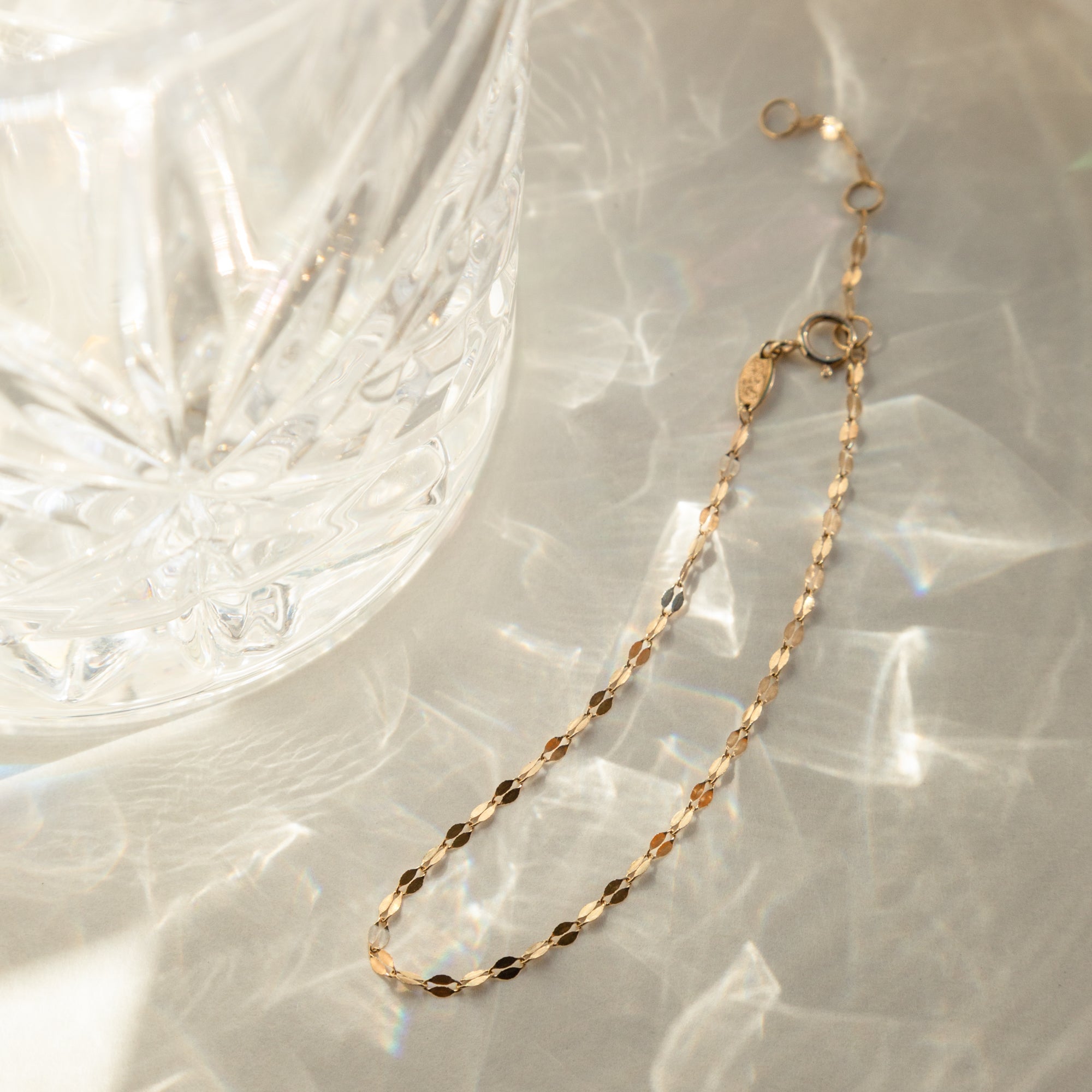 Twisted Lace Chain Bracelet