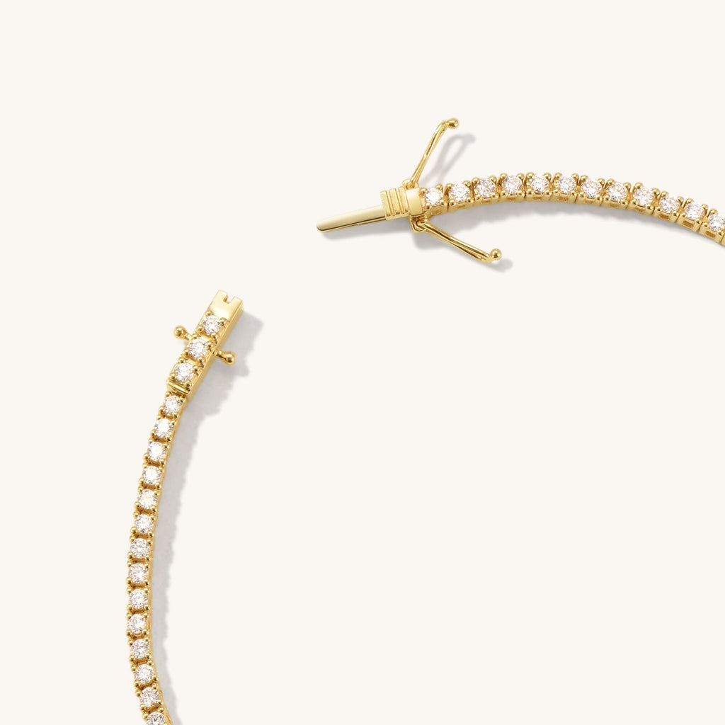 Dainty Diamond Tennis Bracelet