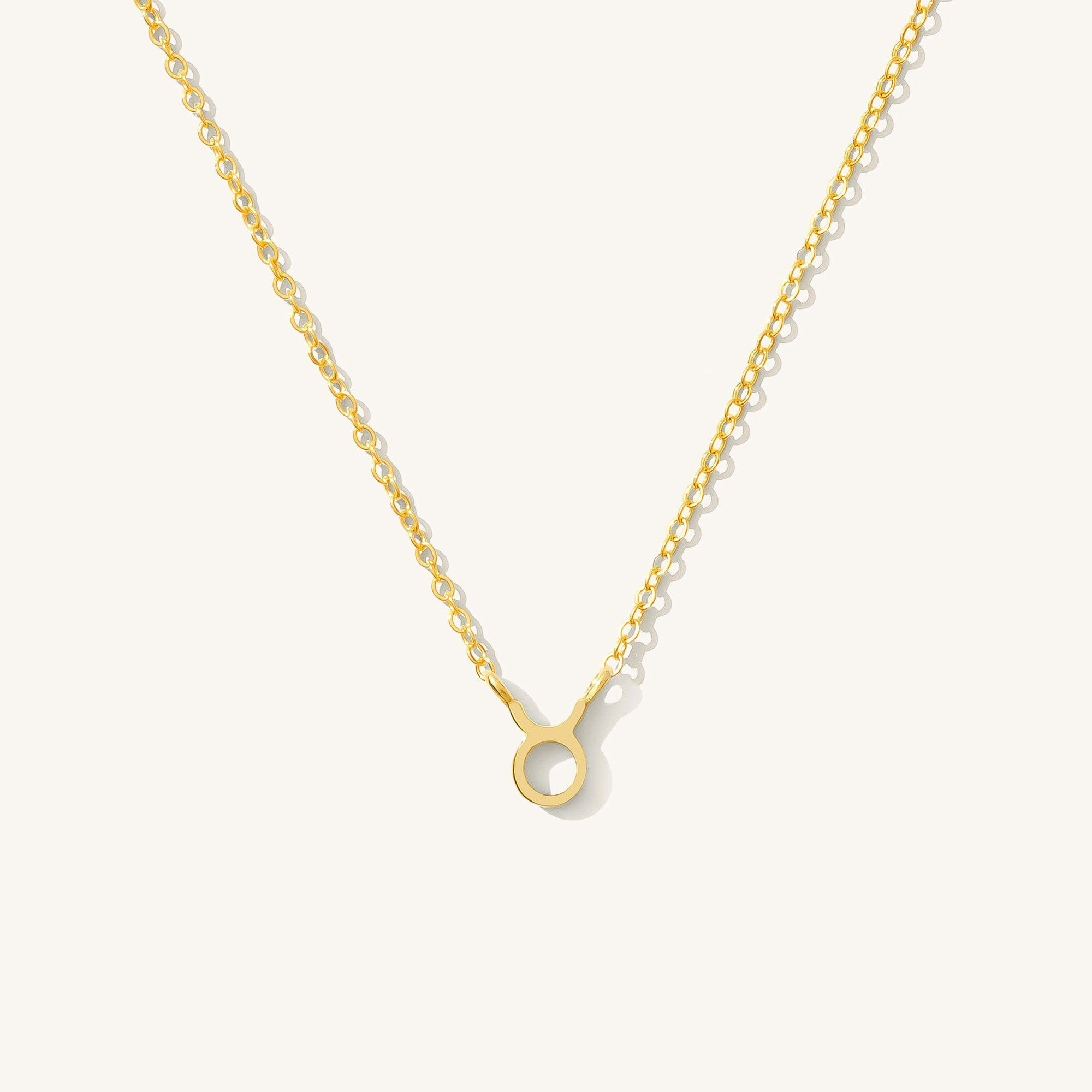 14K Gold Tiny Zodiac Necklace